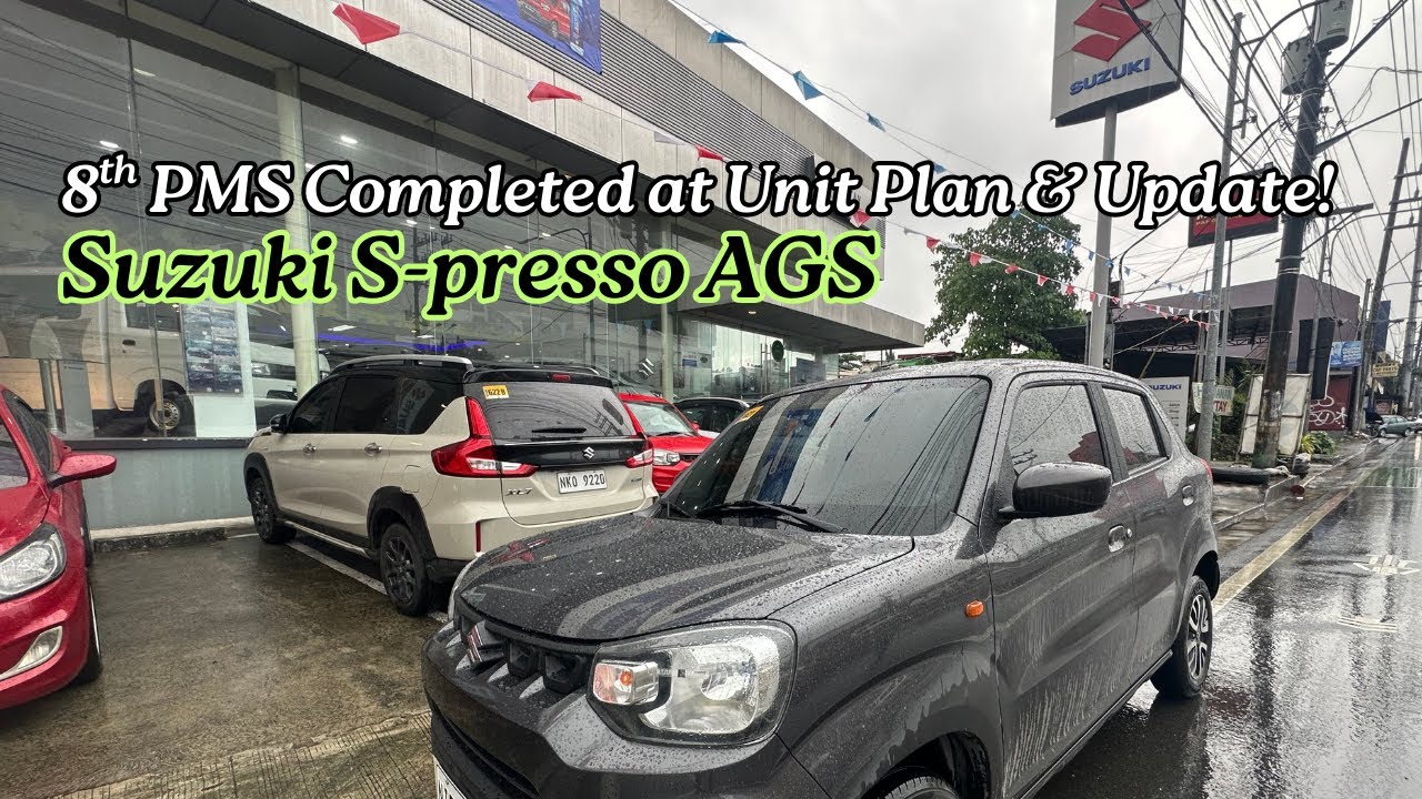 Suzuki S-presso AGS 8th PMS Completed at Unit Update!