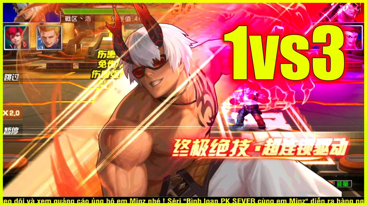 KOF98UMOL - 【K' XV 】 SMAX K' XV 1vs3...Đẳng cấp, đẳng cấp là đây chứ đâuuuuuuuuuuu
