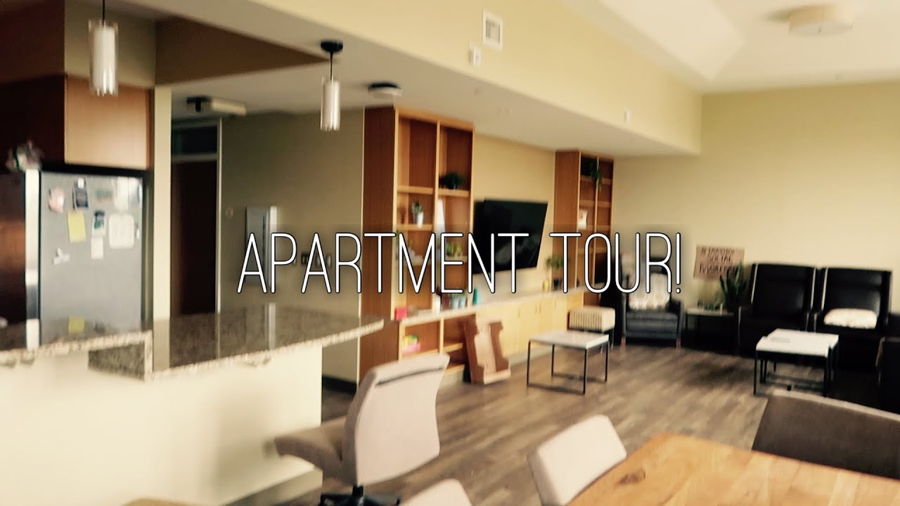 GRAD STUDENT APARTMENT TOUR (UMICH)!