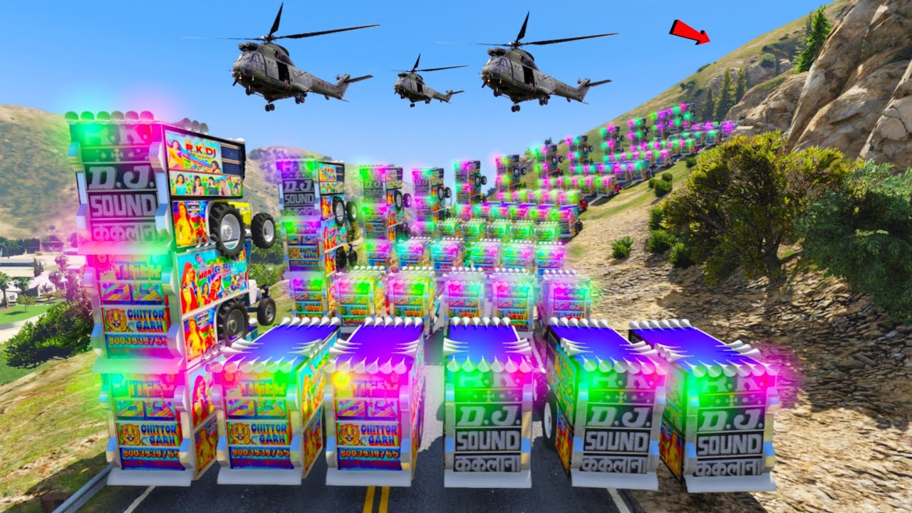GTA-5 दुनिया का सबसे बड़ा डीजे 😱😲🤑 शोरूम चोरी कर लिया || The world's biggest DJ stole the Showroom