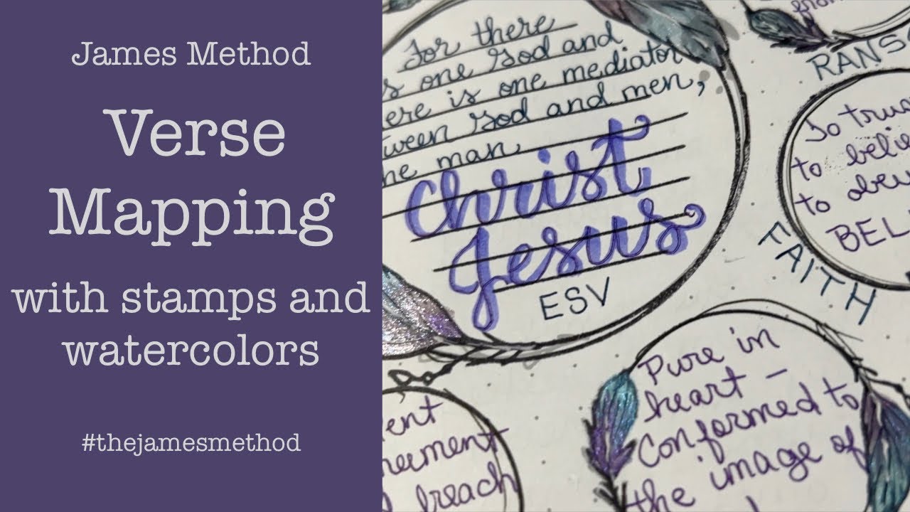 Verse Mapping | Bible Study | The James Method Journal