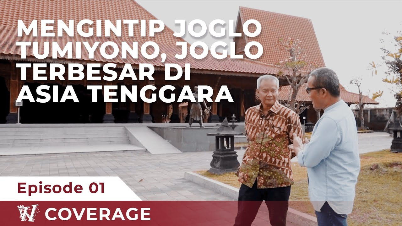 BLAK-BLAKAN PAK TUMIYONO, CERITA INSPIRATIF DI BALIK JOGLO MILIKNYA