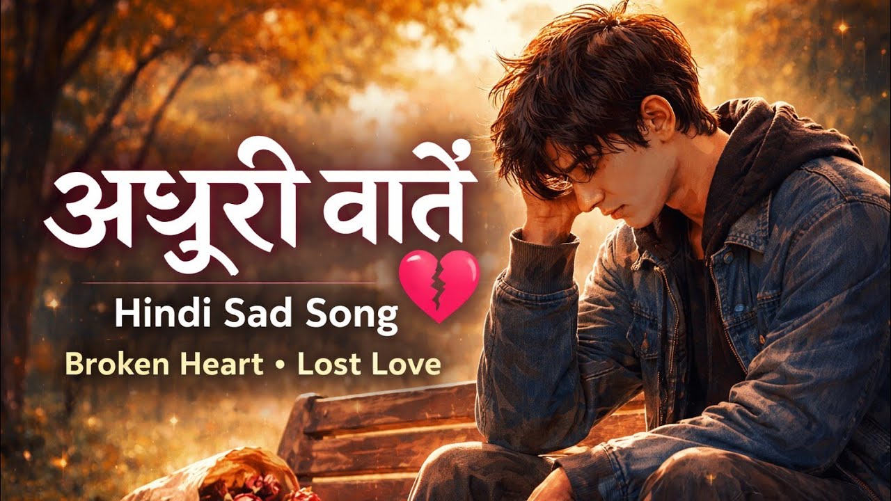 Aadhoori  Batein | अधूरी बातें (official video) | Hindi Sad Song 🖤 