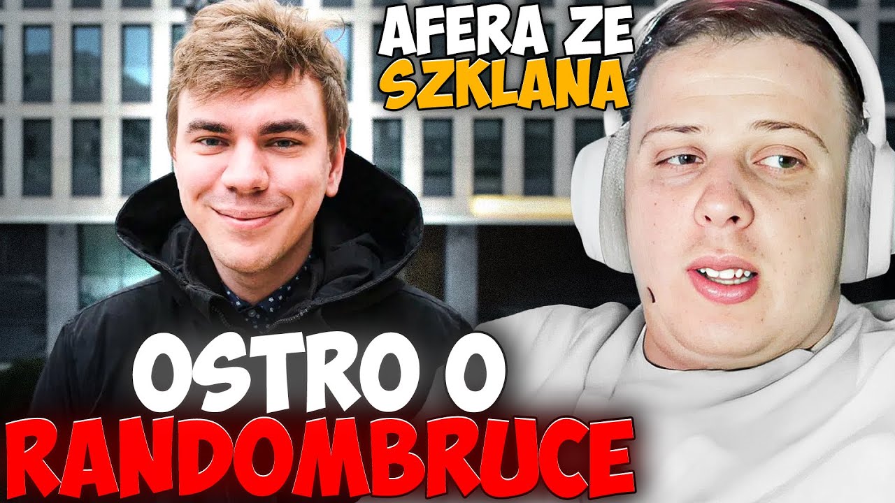 NITRO OSTRO O RANDOMBRUCE *AFERA ZE SZKLANĄ* | KITCHOWE NEWSY