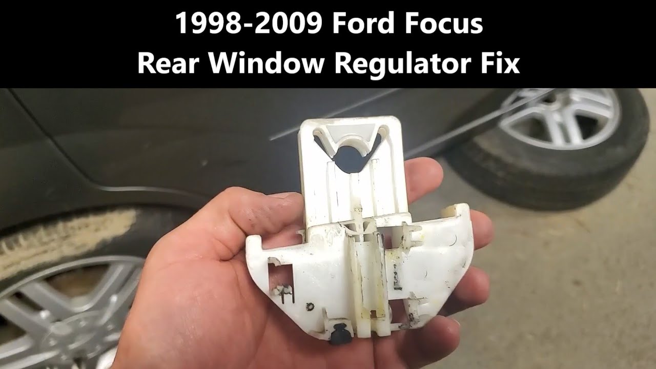 98-09 Focus Rear Window Repair