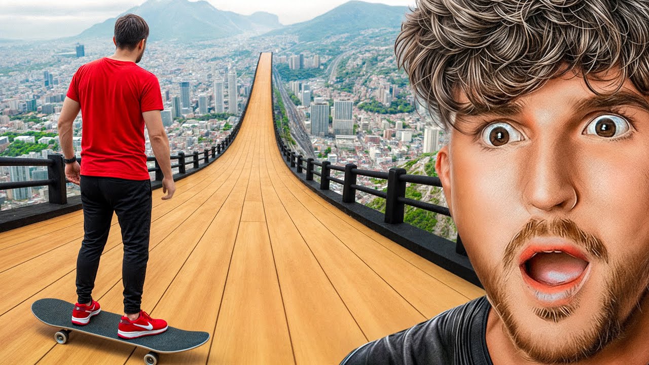 The HARDEST Mega Ramp Challenge in Skate..