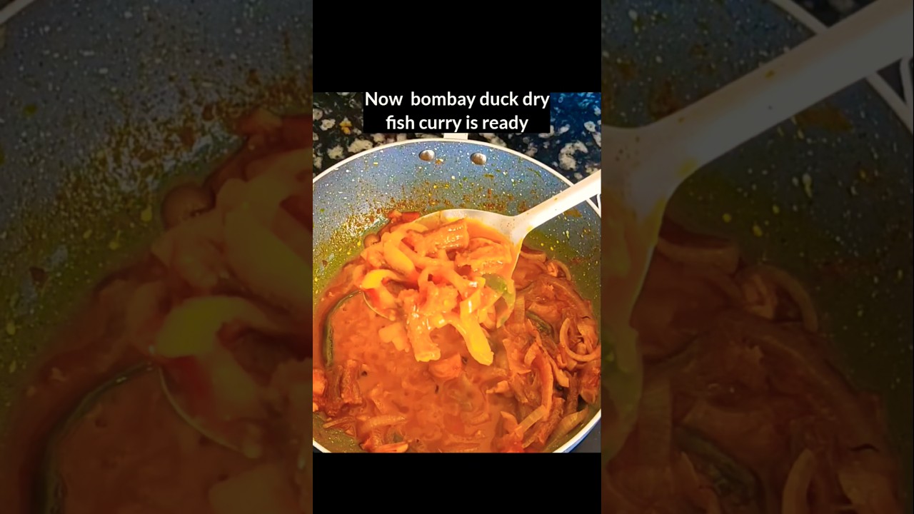 Bombay duck dry fish curry || #bombaydryfishcurry #shorts #youtubeshorts #chandagurungvlogs