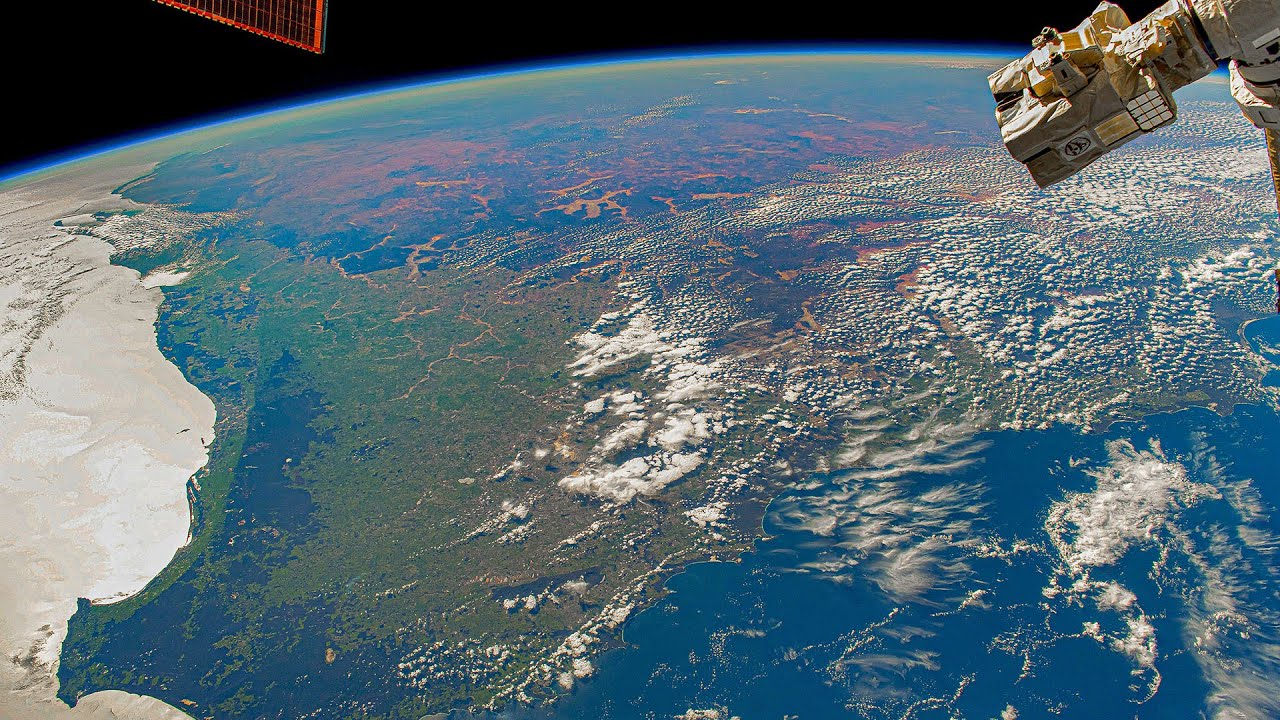 ISS Timelapse - Crossing Australia (15 Jul 2024)