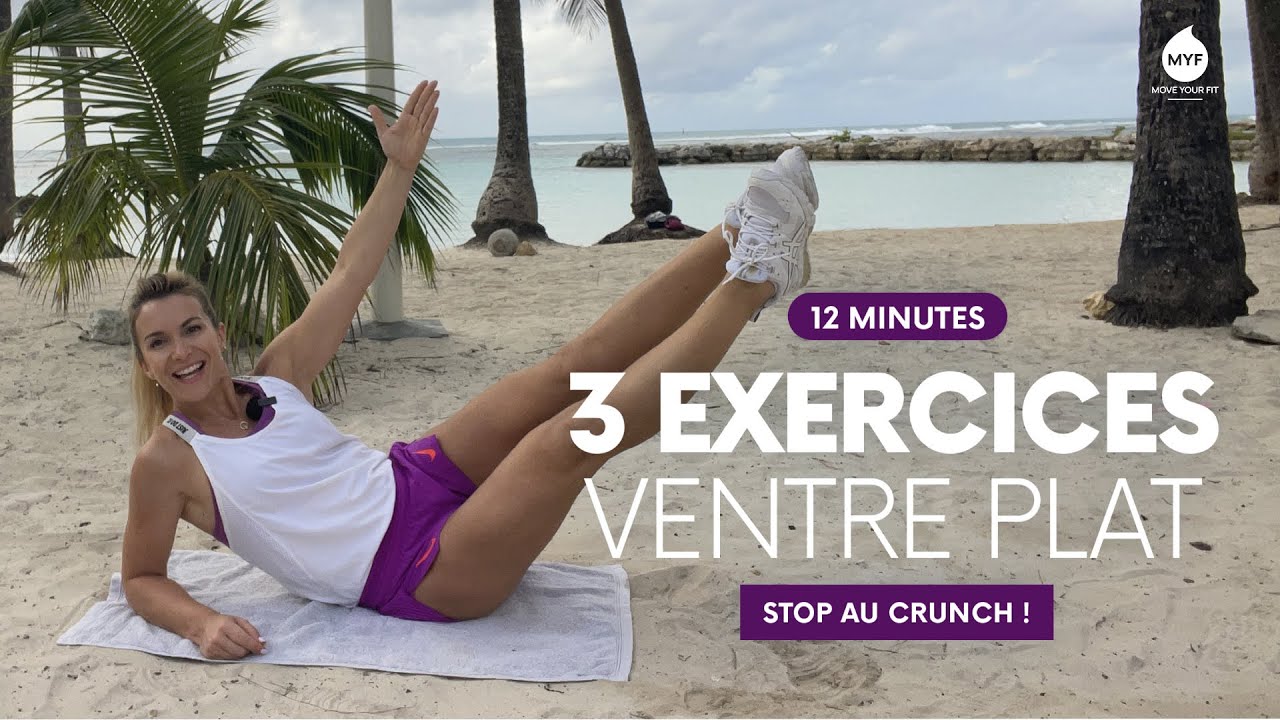 3 exercices Ventre Plat & Taille fine 🧘&zwj;♀️- Jessica Mellet - Move Your Fit