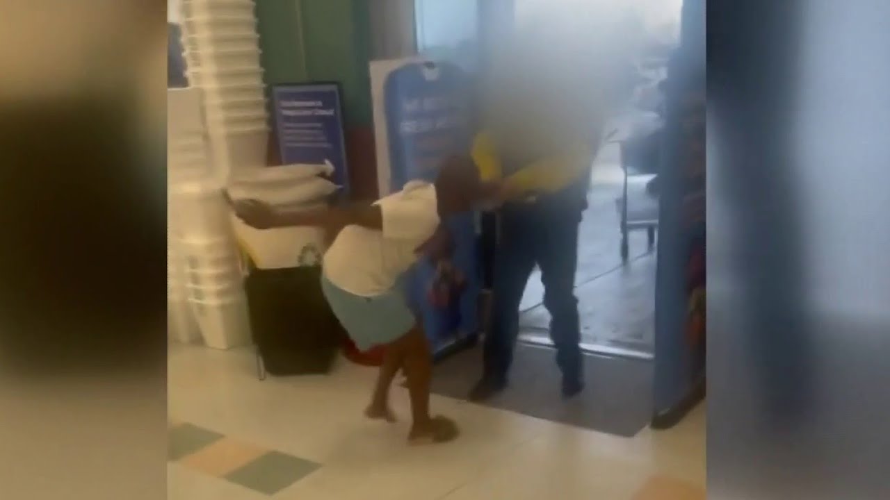 Grocery store security guard fired after confrontation with customer was caught on camera