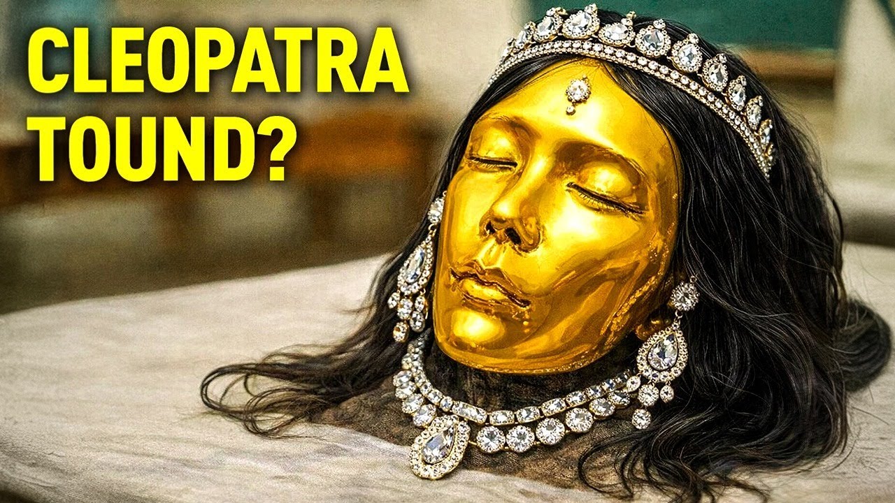 GOLD MUMMY FOUND — Could This Be Cleopatra?