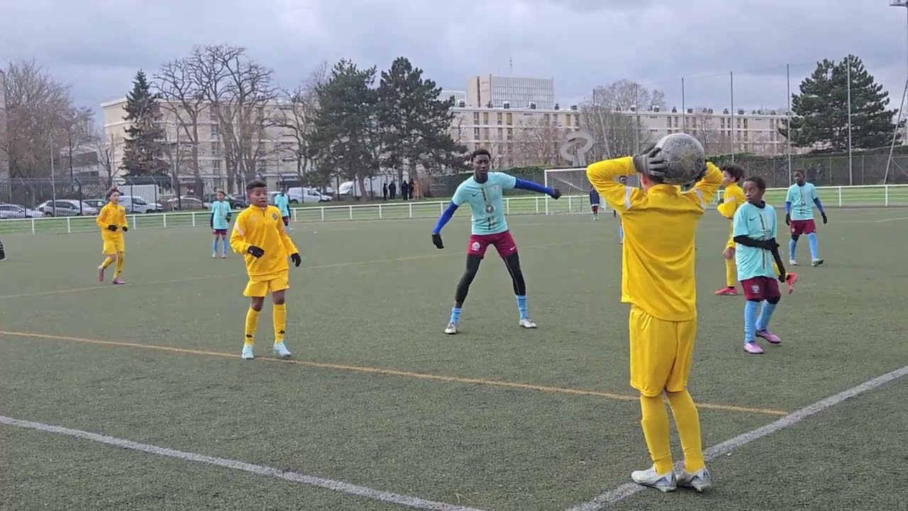 U13 Sarcelles - PFA, 2ème mi-temps 