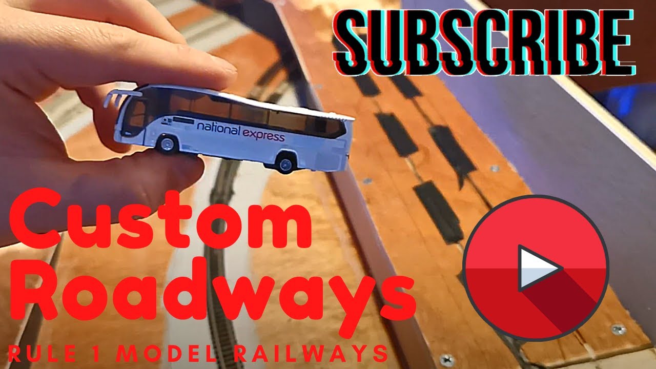 Tomytec bus system - How to make custom roads - Weston Parkway