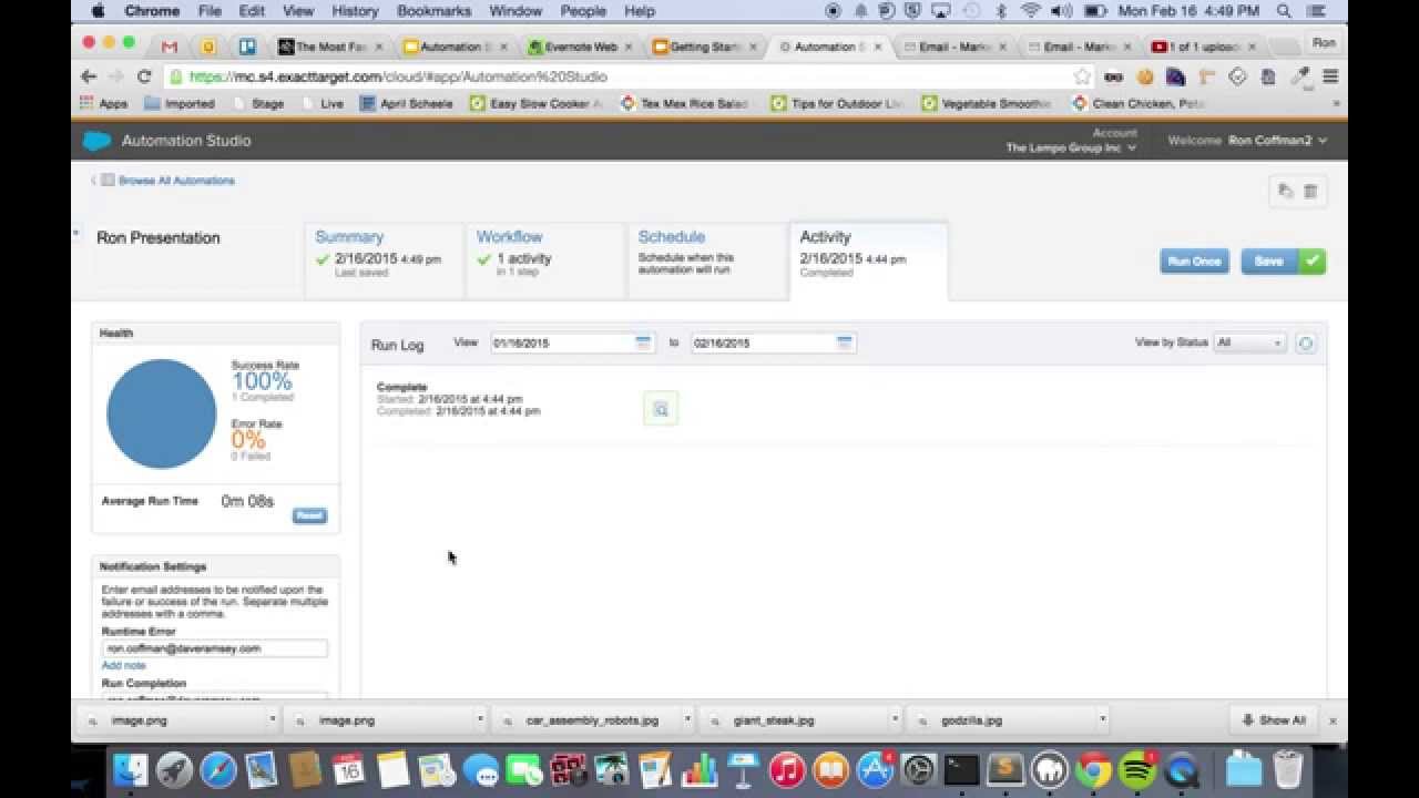 Start Query in Automation Studio