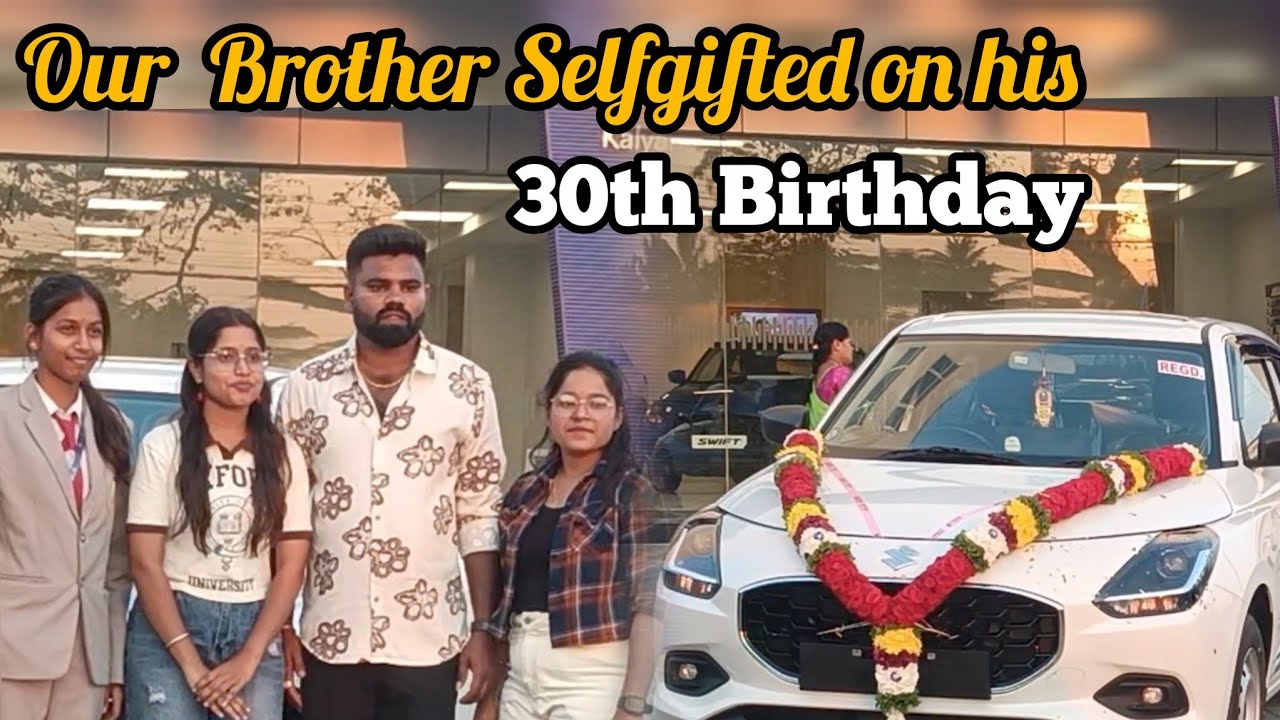 Self-gift on his 30th birthday. Dreams into reality. 🚗✨