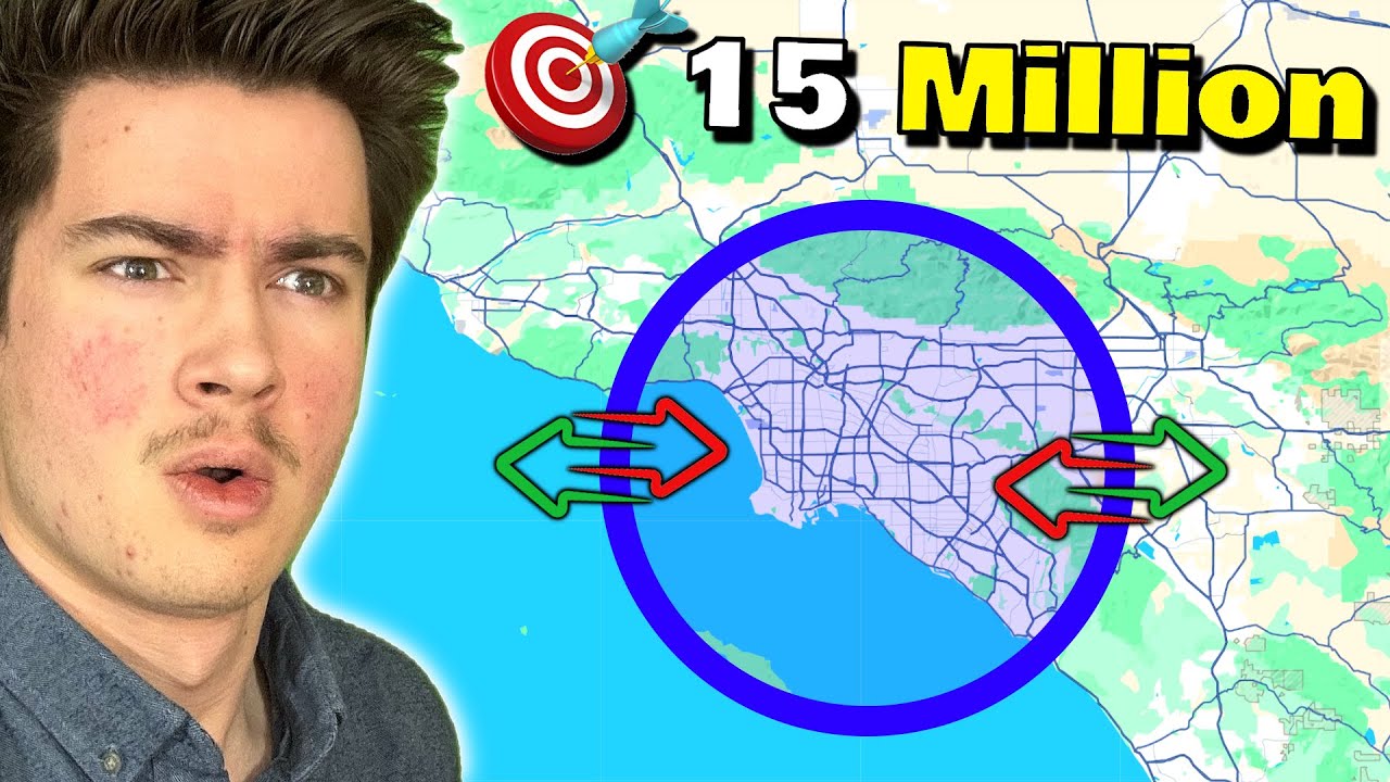 Can I Capture the EXACT US Population in Each Circle?