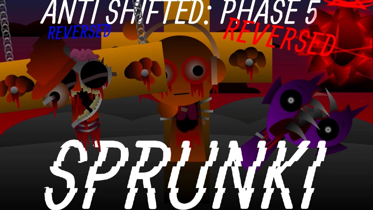 [Incredibox Sprunki] Anti Shifted - Phase 5 but Reversed (Best New Mods)