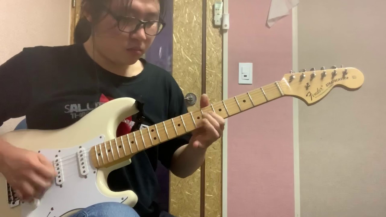 Megadeth - Tornado of Souls solo with Fender Strat