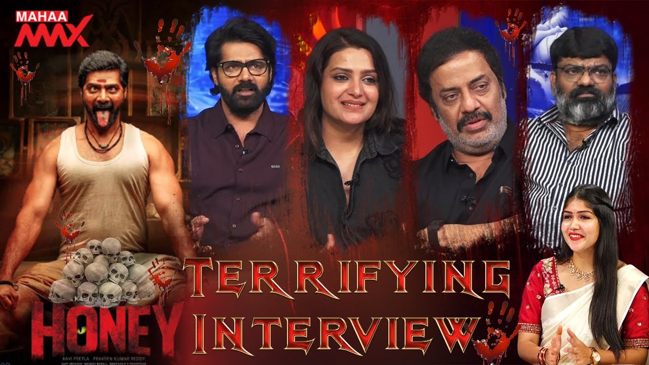 Terrifying Interview With Team Honey  | Naveen Chandra |Divi Vadthya |Karuna Kumar | Mahaa Max