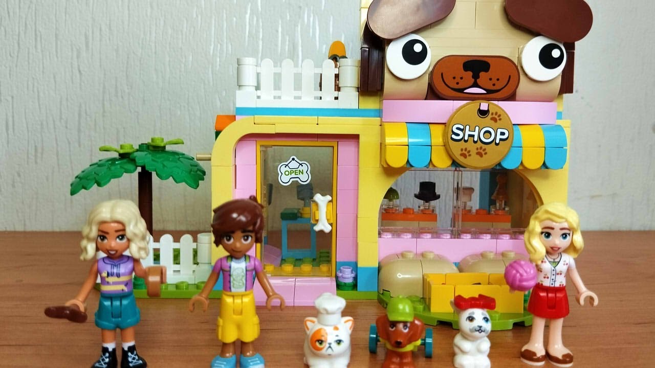 Ahw Pickle has a NEW HAT!! LEGO FRIENDS Pet Accessories Shop 42650