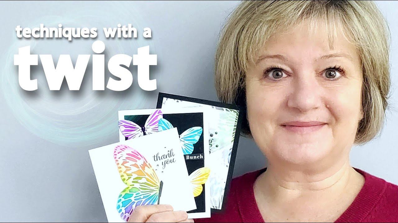 Techniques with a TWIST! #cardmaking