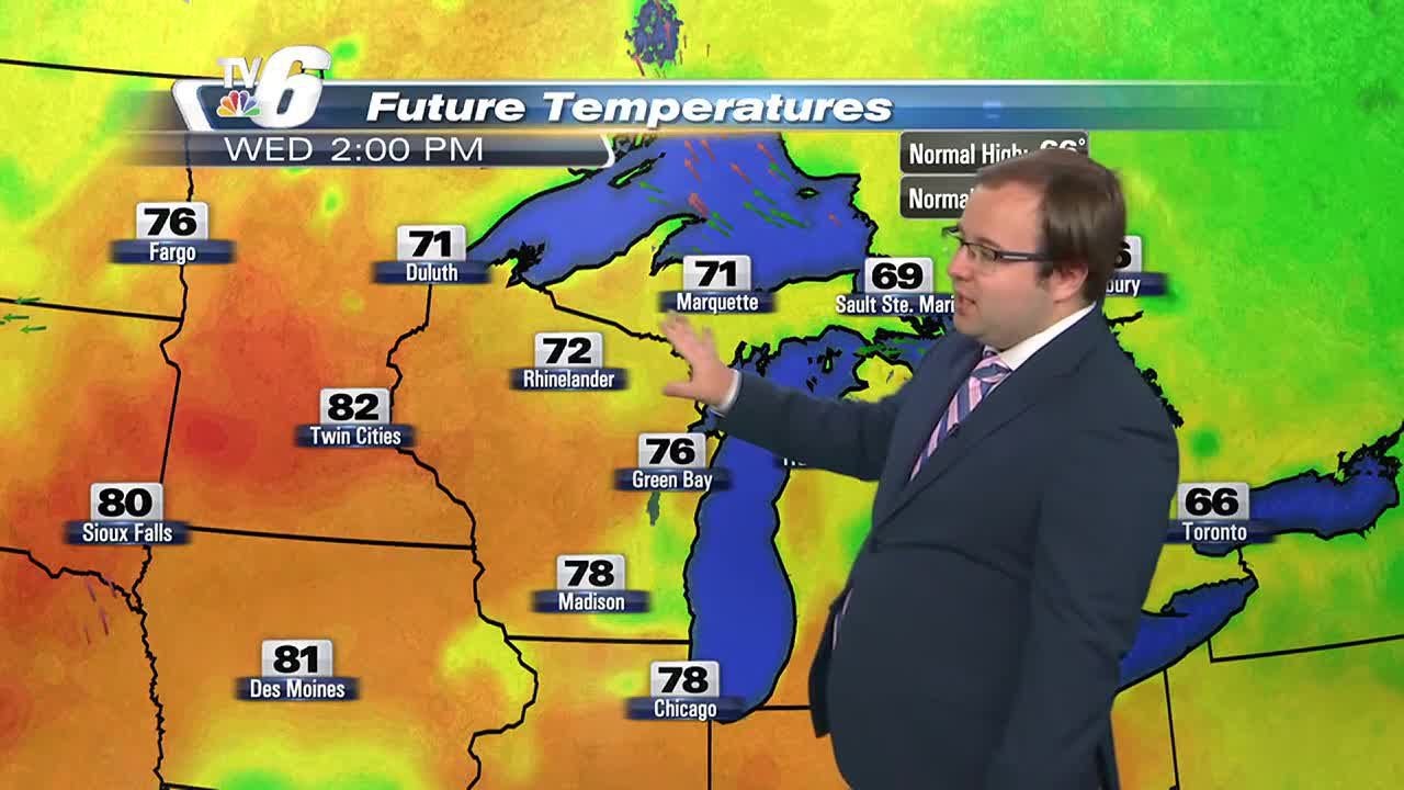 Cloudy skies end the weekend with warmer weather this week