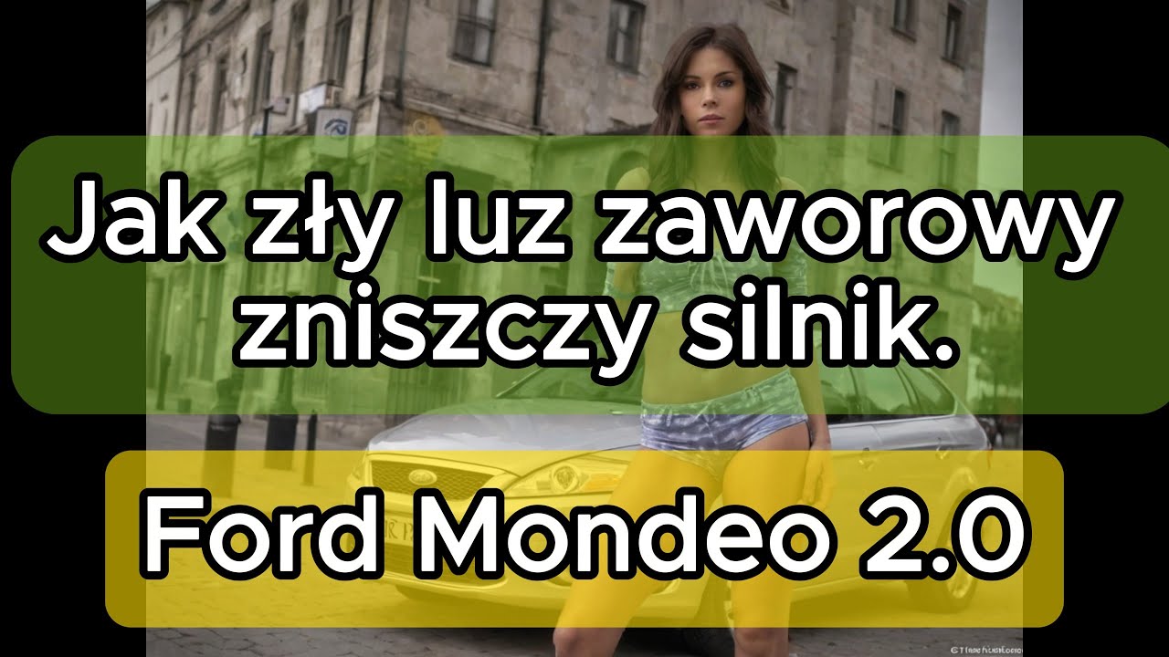 Jak zły luz zaworowy zniszczy silnik. Ford Mondeo 2.0. Wyrwane gwinty świec.