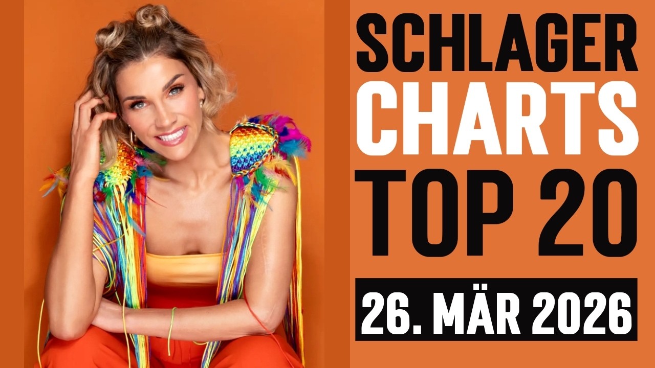 Schlager Charts &ndash; 26.03.2026 | Anna-Maria Zimmermann neu dabei &ndash; h&auml;lt Maite Kelly die Spitze? 🔥😲