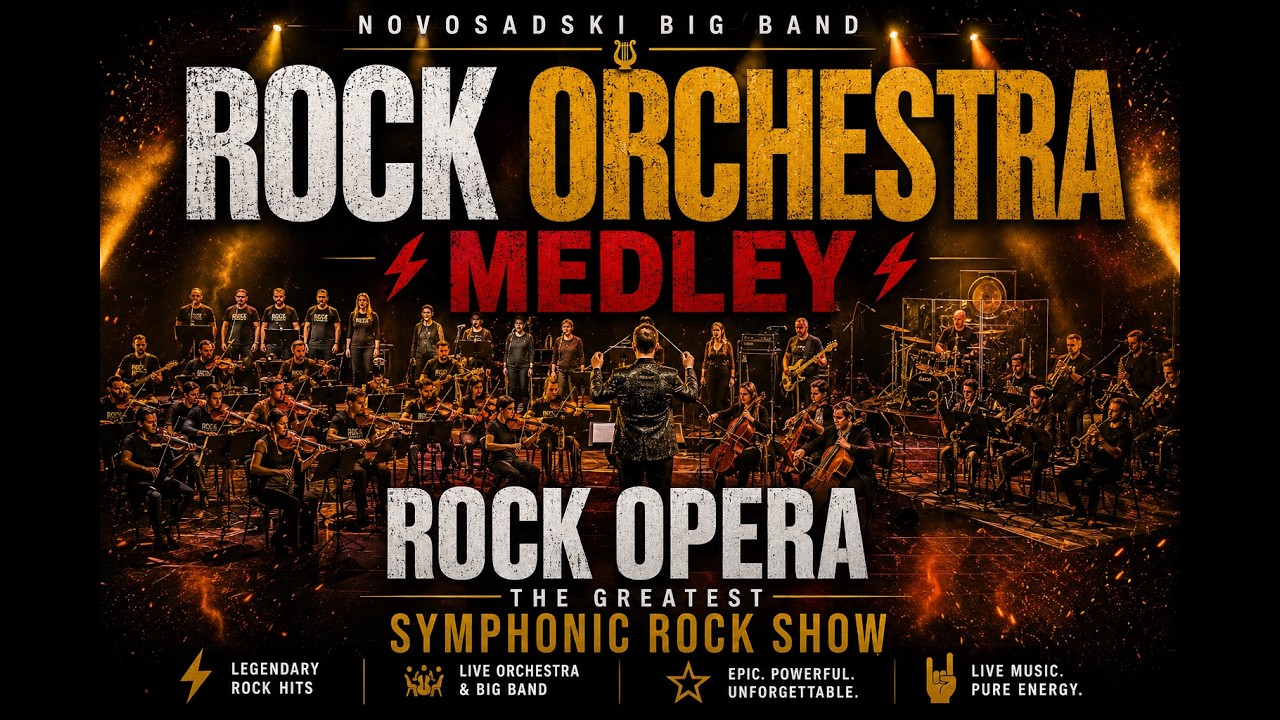 ROCK ORCHESTRA MEDLEY -ROCK OPERA *THE GREATEST SYMPHONIC ROCK SHOW