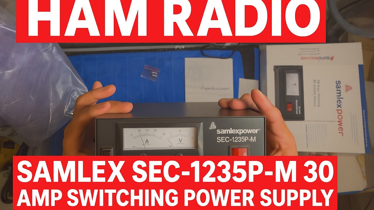 Samlex SEC-1235P-M 30 Amp Zasilacz impulsowy