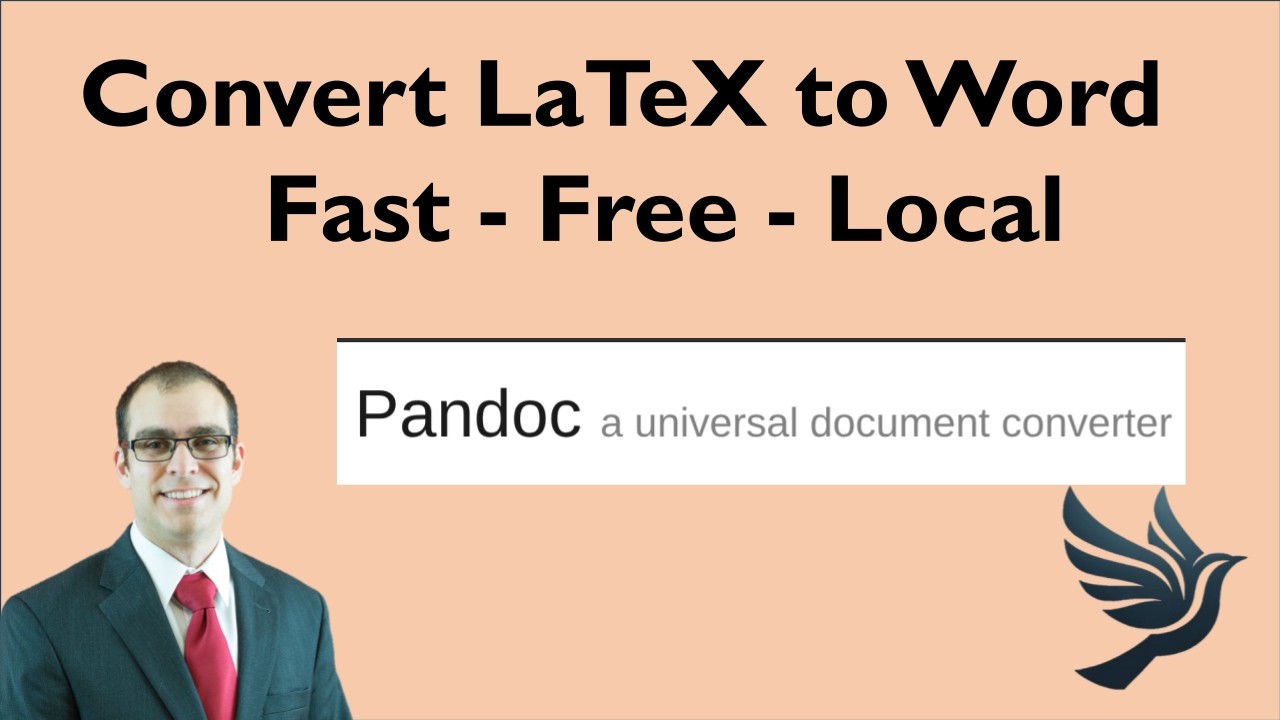 Как быстро и бесплатно конвертировать LaTeX в документ Word
