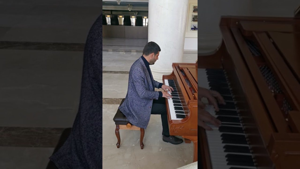 Akif Islamzade - Neyleyim ( Ala gozlum) piano Emil Memmedov