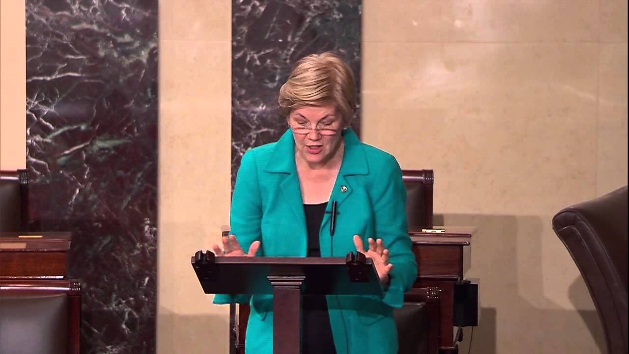 Senator Warren: Don't Let Wall Street Slip Dodd-Frank Rollbacks into Must-Pass Bills