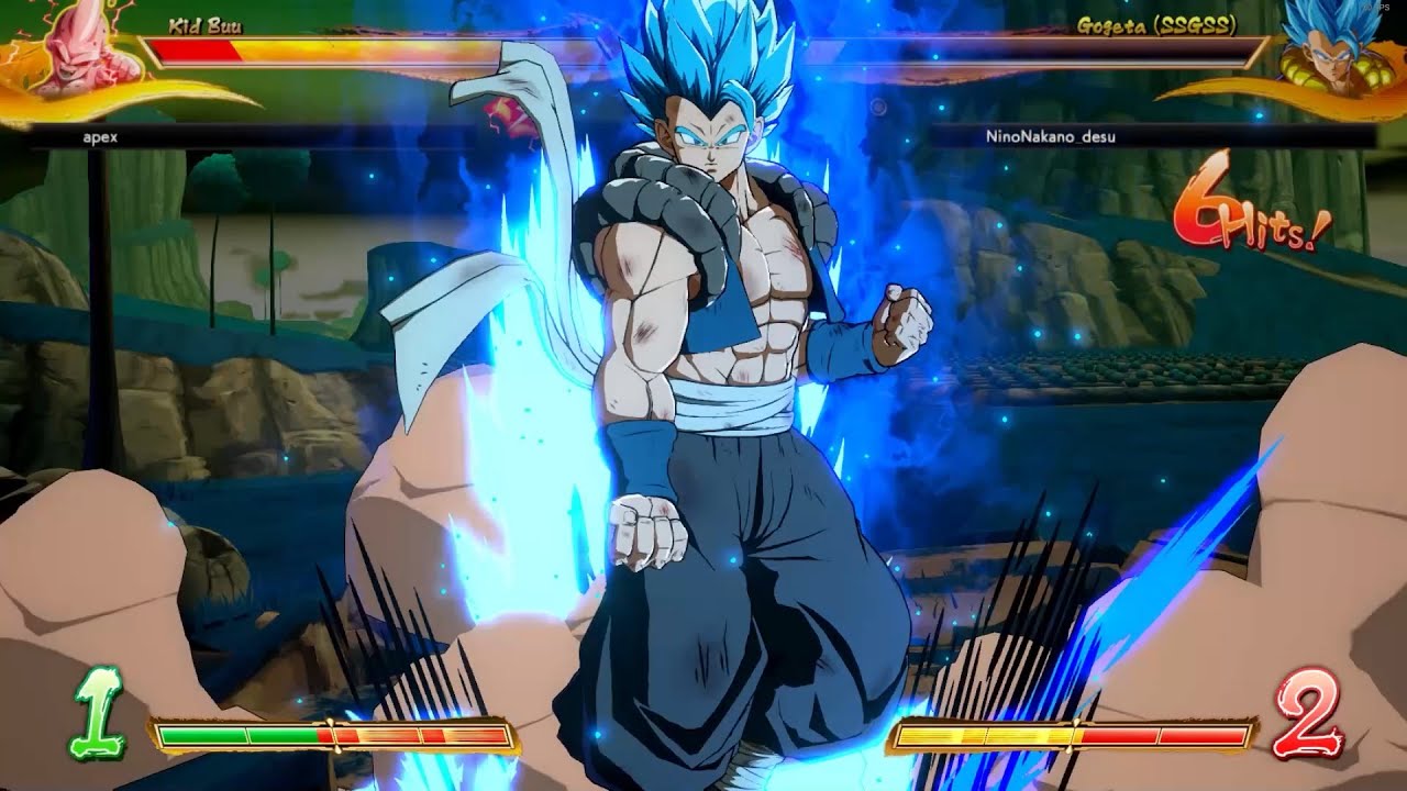 [DBFZ] Gogeta Blue insane comeback 1v3