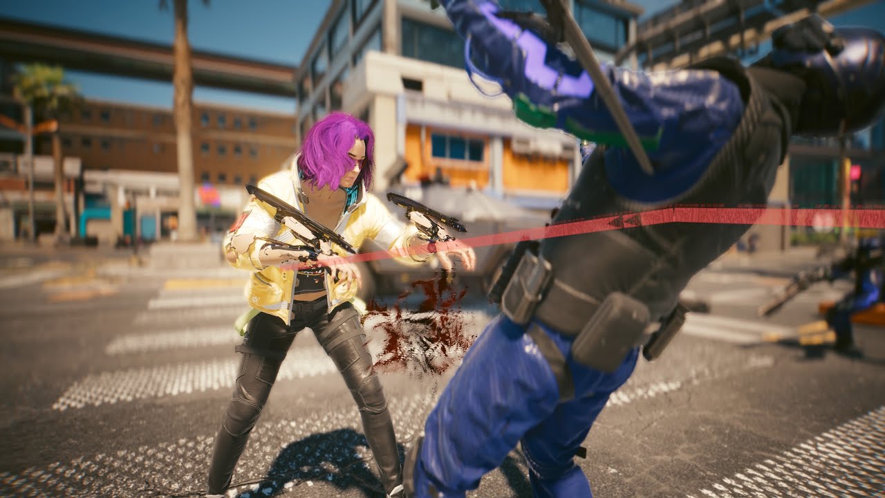 This Is What A Cyberpsycho Looks Like In Patch 2.3 | Cyberpunk 2077