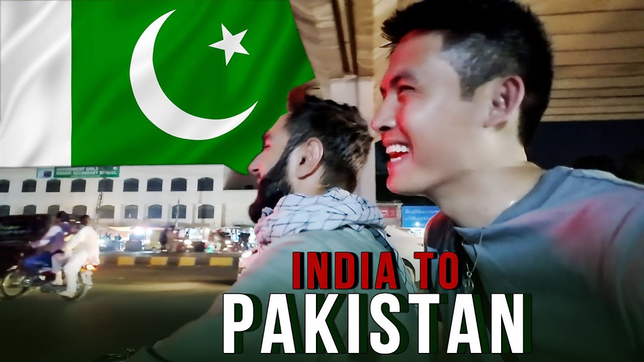 🇵🇰Vượt Biên Giới Qua PAKISTAN Từ ẤN ĐỘ 🇮🇳. Mọi Thứ Ở Đây Quá Lạ Lẫm Với Mình.