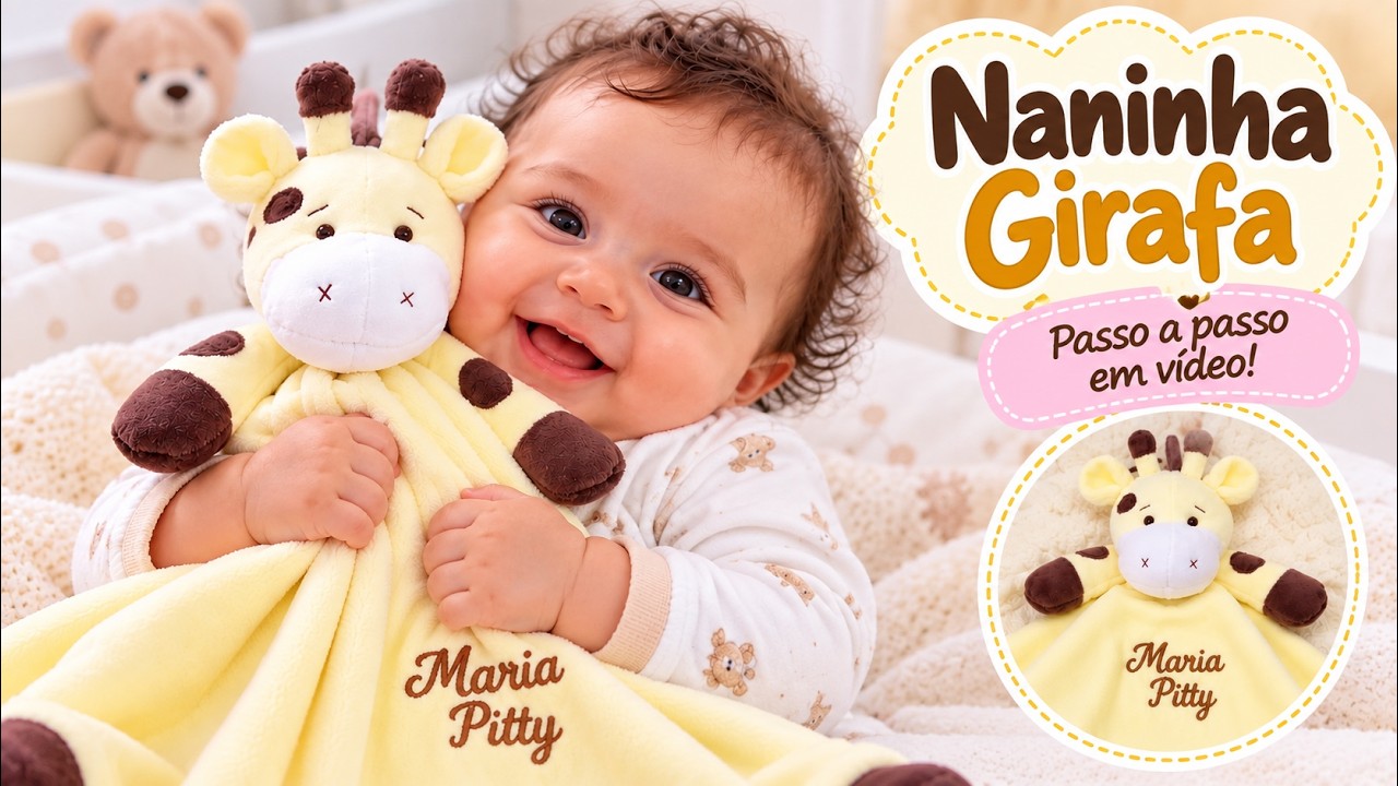🦒🦒𝐂𝐨𝐦𝐨 𝐟𝐚𝐳𝐞𝐫 (𝐍𝐚𝐧𝐢𝐧𝐡𝐚 𝐠𝐢𝐫𝐚𝐟𝐚 𝐧𝐨 𝐩𝐚𝐧𝐢𝐧𝐡𝐨)Por | Suely Donato