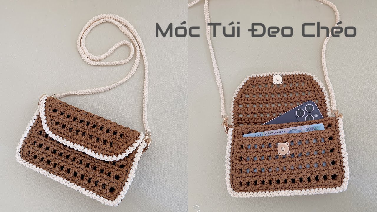 Crochet Bag | Móc túi đeo chéo