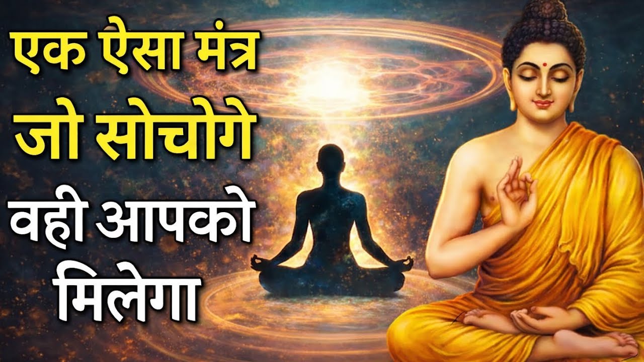कहते हैंइस दुनिया में सबसे शक्तिशाली चीज़ अगर कोई है,तो वो  law of attraction | Buddha story  Buddha