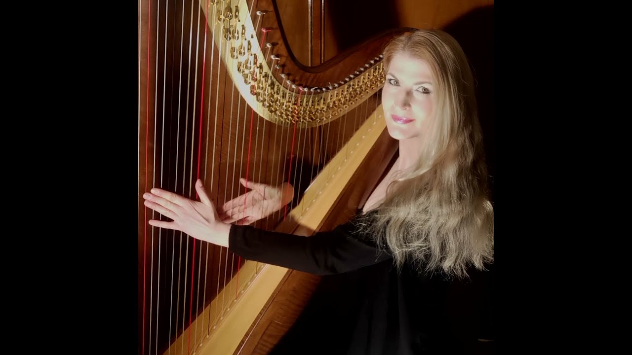 Stille Nacht  - SILENT NIGHT  - a minute on the harp to relax