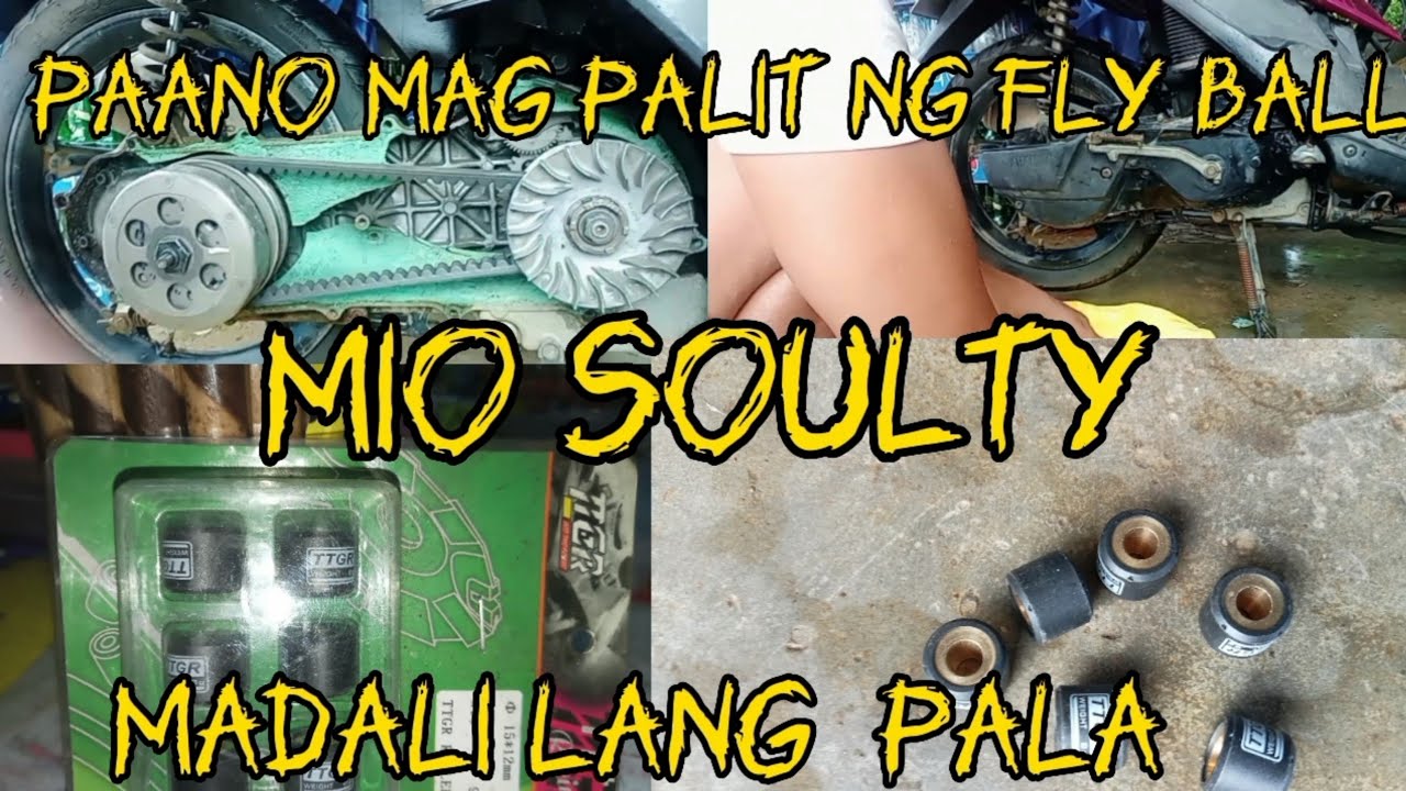 paano mag palit ng fly ball/ bola ng Mio soulty/Mio sporty
