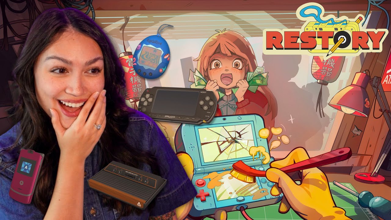 Fall Asleep While I Run a Cozy Repair Shop in Y2K Tokyo! | ReStory (Relaxing Let's Play)
