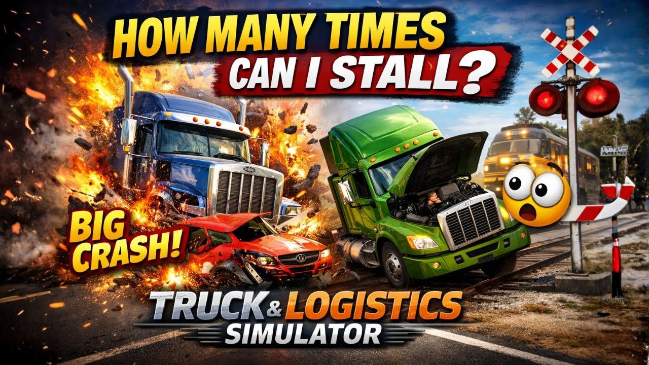 Stalling Non-Stop & A Big Crash | Truck & Logistics Simulator Gameplay