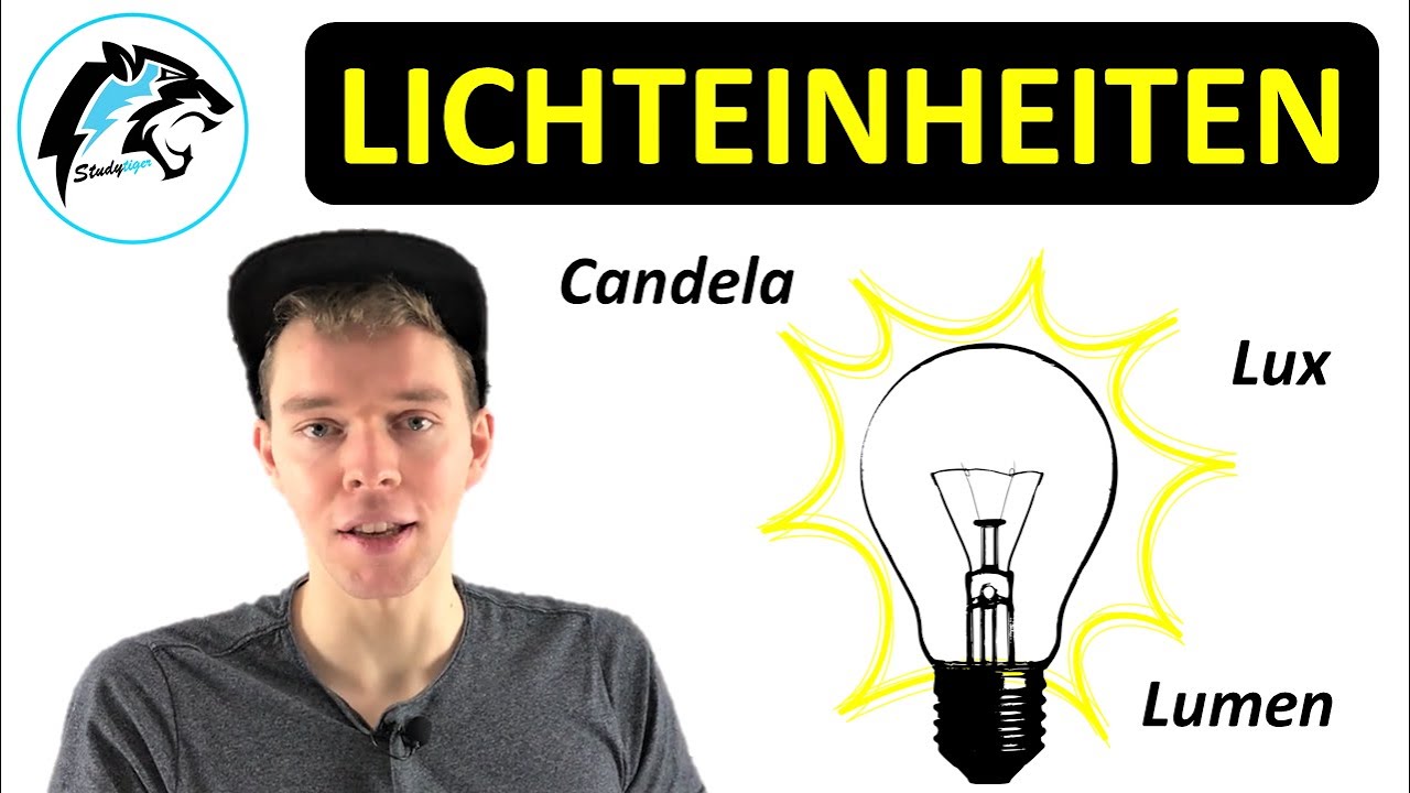 LICHTEINHEITEN (Lux, Lumen, Candela) | Physik Tutorial
