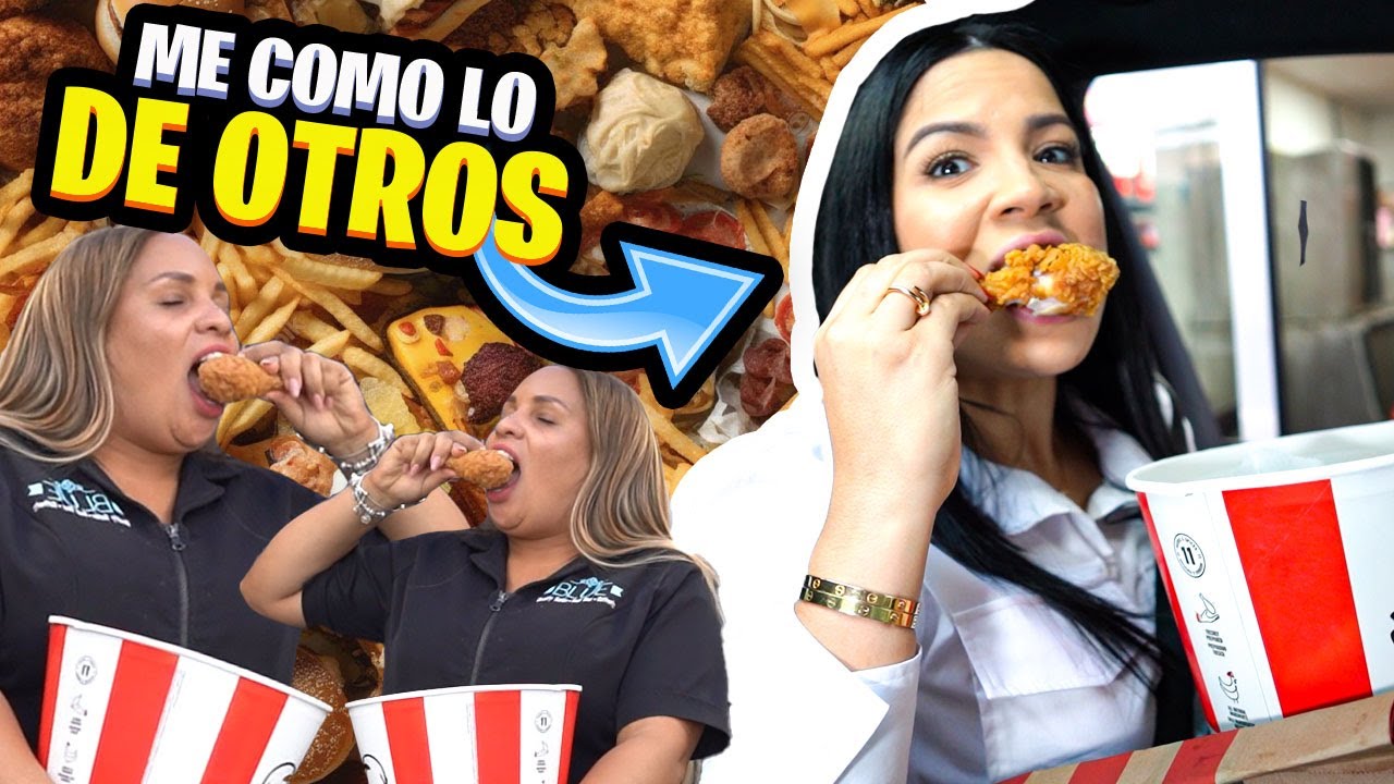 24 HORAS PIDIENDO LO MISMO QUE LAPERSONA DE ENFRENTE 🍔🍕🌮 | -25.000 pesos 😩 | YUBELKIS PERALTA