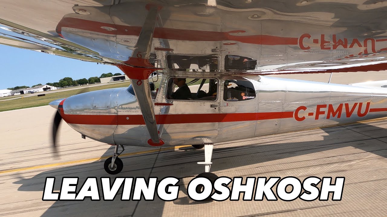 After Oshkosh Flight Home KOSH to CYOO