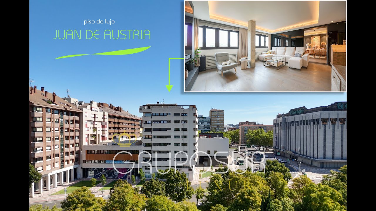 24285 GRUPOSUR. Exclusivo piso reformado en la Plaza Juan de Austria,  en el centro de Valladolid.
