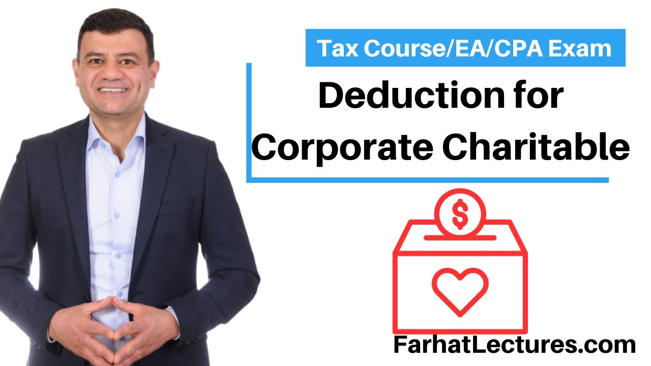 Deduction for Corporate Charitable Contribution.  Explained