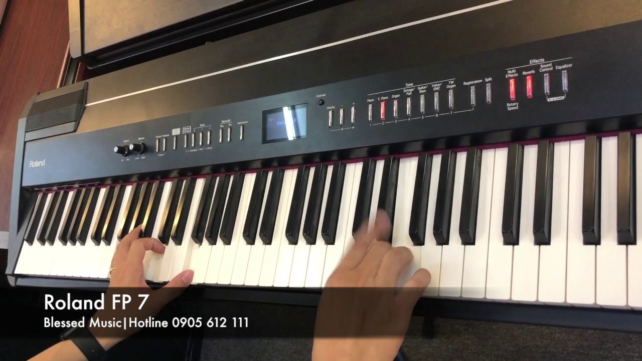Piano Roland FP-7|Blessed Music|Piano Tan Binh