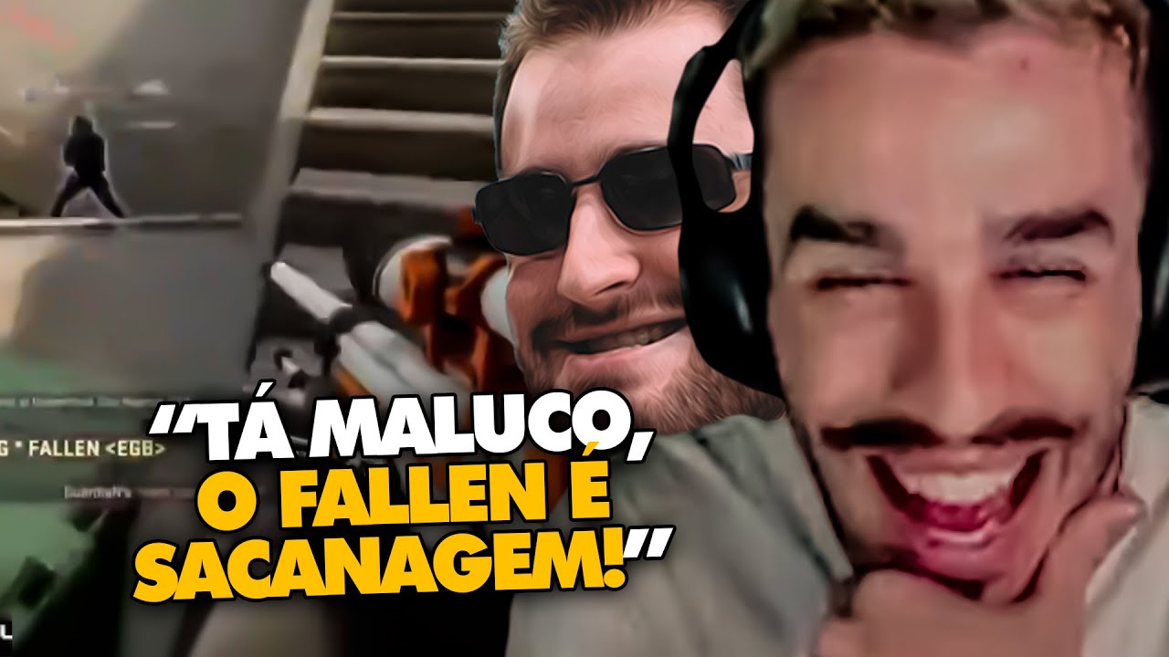 ESTAG REAGE: AS JOGADAS QUE MARCARAM A CARREIRA DO FALLEN! | Cortes do Estagiário